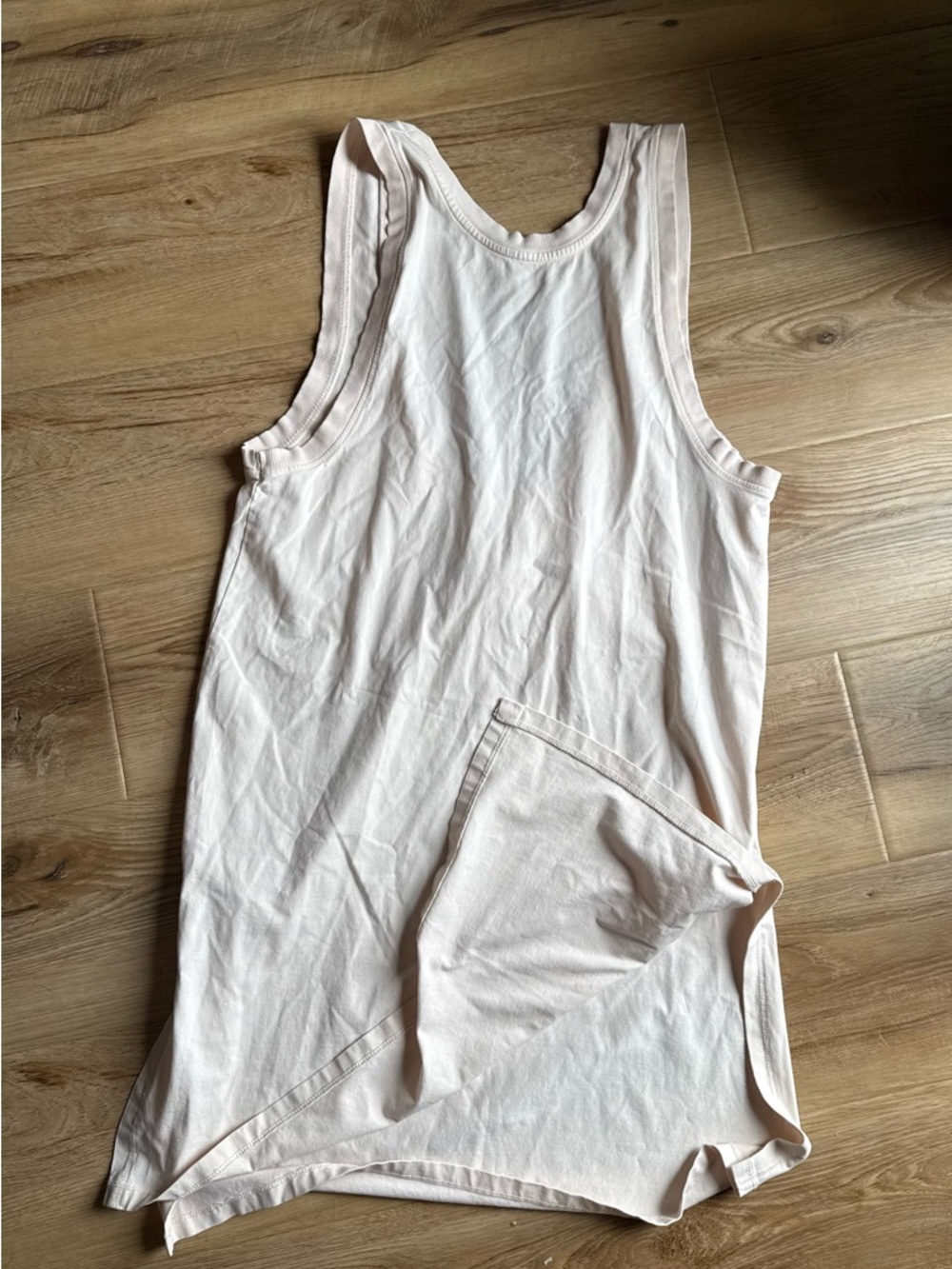 Free People Cream Swim Coverup Tank